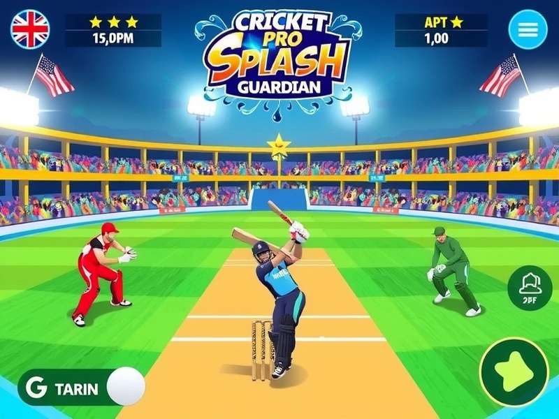 Cricket Pro Splash Guardian Indian stadium