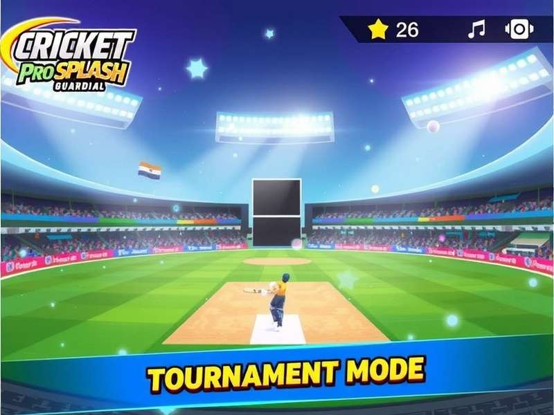 Cricket Pro Splash Guardian gameplay screenshot